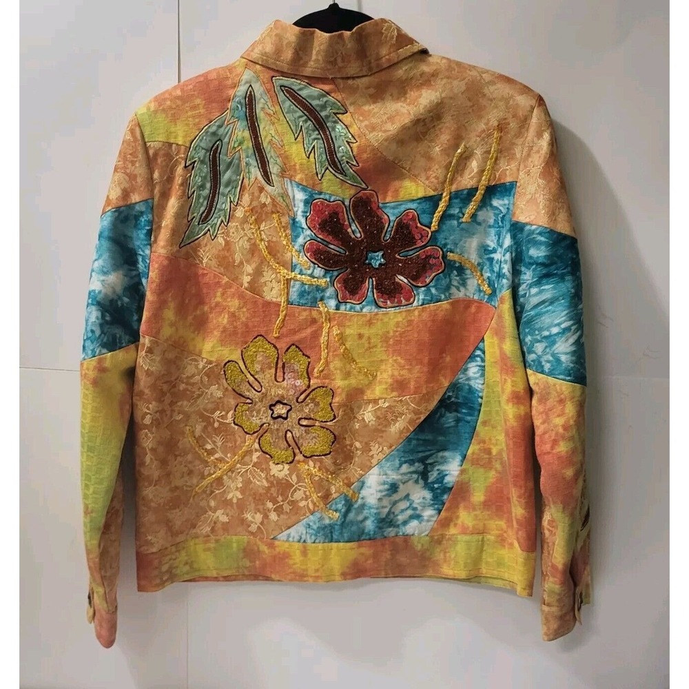 Julia Kim, Floral, Multi Color‎  Women's Jacket, Size S